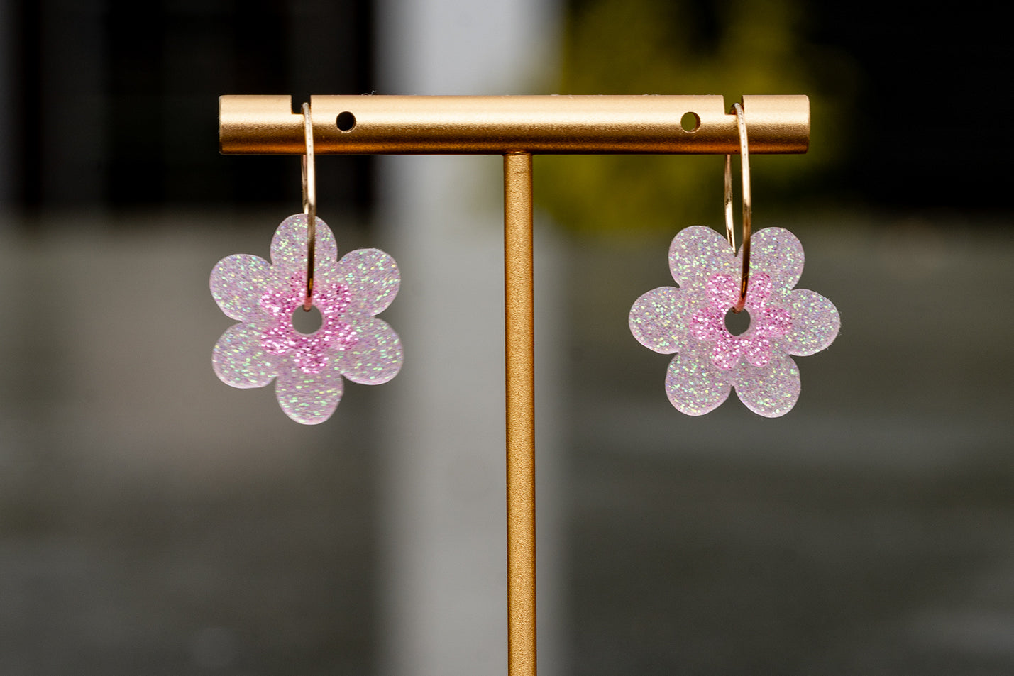 Cherry Blossom Flower Earrings