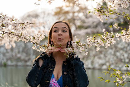 Cherry Blossom Flower Earrings