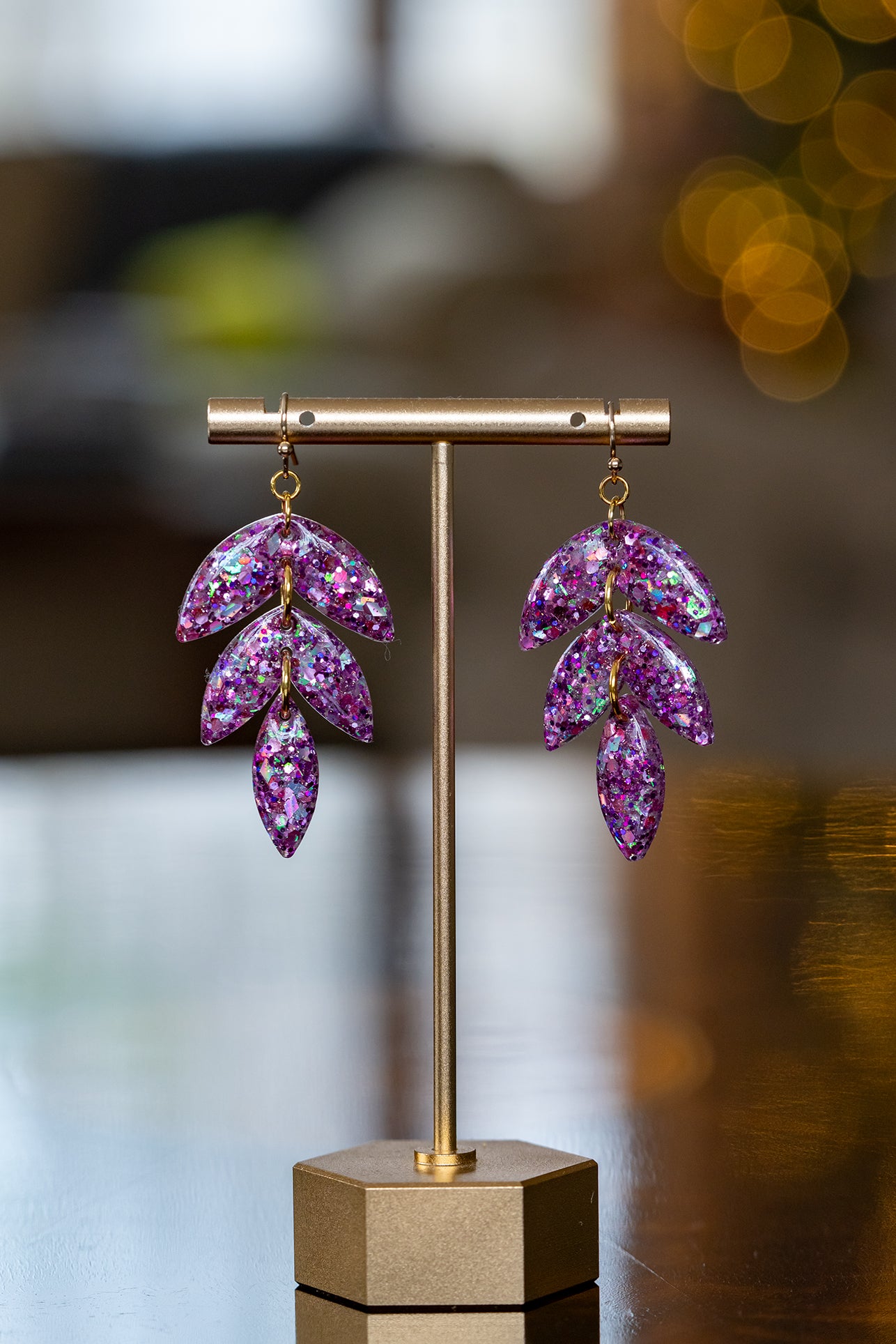 Elegant Leaf Dangles